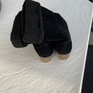 Lands End Suede Boots. Size 9